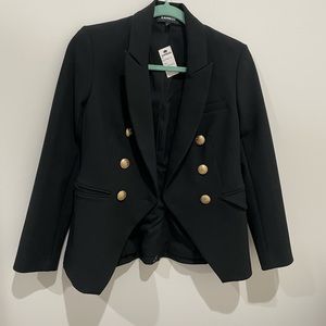 Express black blazer size 0
